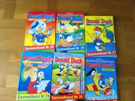Donald Duck Sammelbände Nr. 26-31 DIE TOLLSTEN GESCHICHTEN !