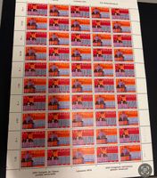 Briefbogen Briefmarken, Schweiz, Helvetia, 1974