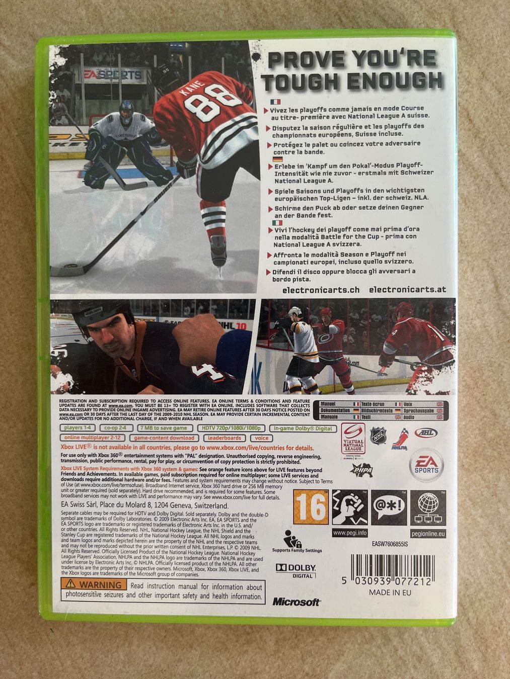Microsoft Giochi: Jeu vidéo NHL 10 pour XBOX 360 – Usato da Vernayaz venduto da Darkfrost 1
