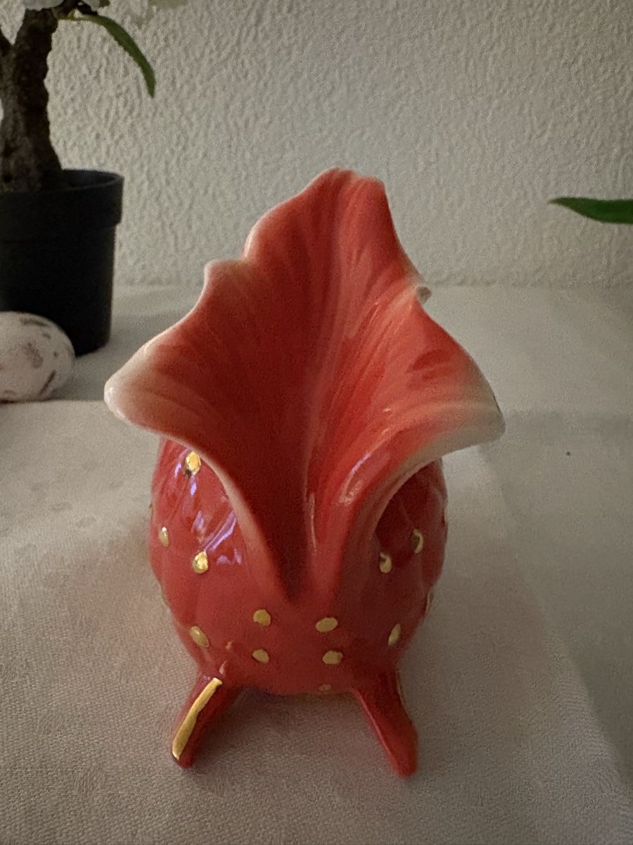 Figuren: Porzellanfisch rot – Gebraucht aus Schönenberg ZH von Roxana8820 1