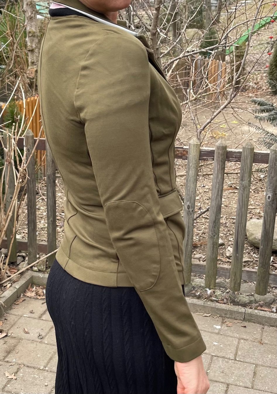 Giacche: Giacca in colore olive – Nuovo (secondo la descrizione) da Gordevio venduto da LanaZimm 4