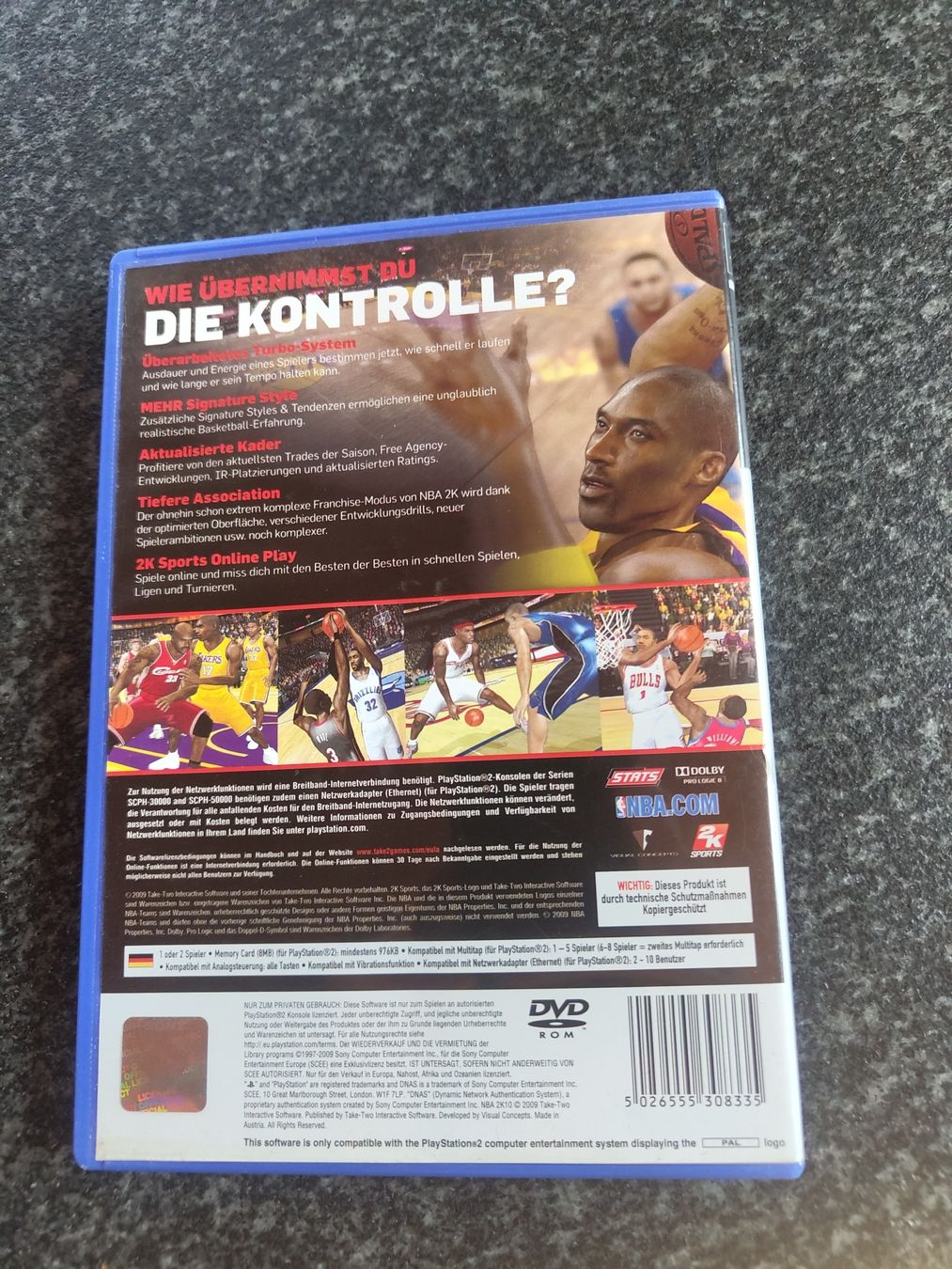 Sony Jeux: NBA 2K10 - PS2 – D'occasion à Attiswil par JP1291 1