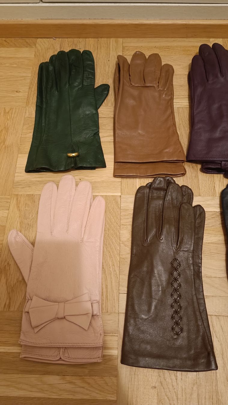 Guanti & manicotti: 10 Paar Lederhandschuhe Damen, Grösse M/L – Nuovo (secondo la descrizione) da Baden venduto da zuppel 1