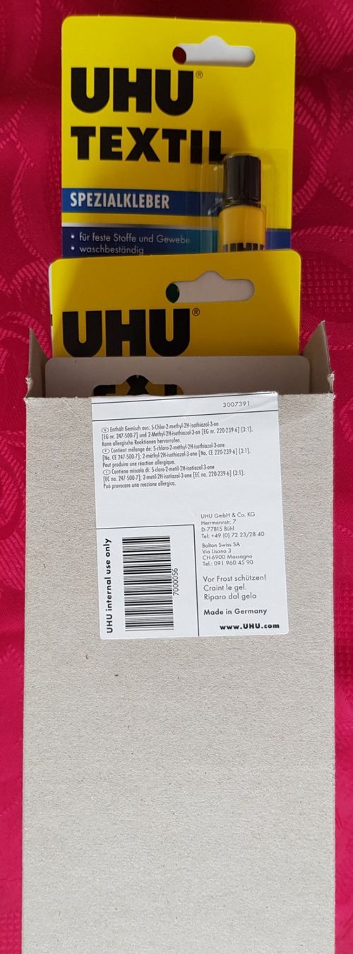 Tutti gli attrezzi: UHU Textilkleber 6 x 20g – Nuovo e nell'imballaggio originale da Mellingen venduto da Tira86 3