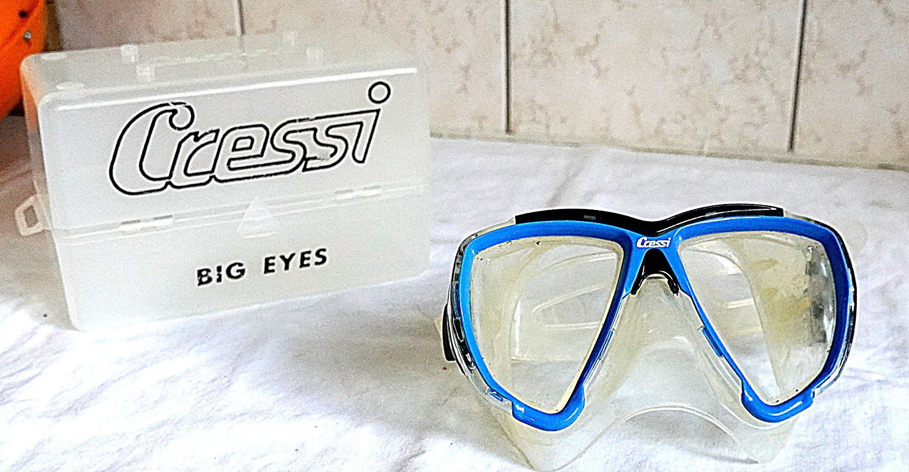 Cressi Brillen & Gläser: Profi Taucherbrille Cressi – Gebraucht aus Baar von 2cvbaar 2