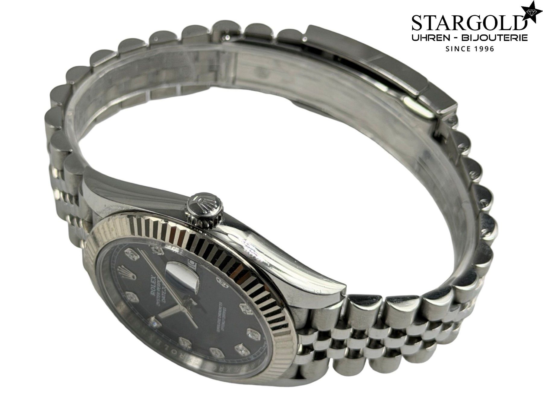 Rolex Orologi: Rolex Datejust 41 mit Diamanten - 126334 – Usato da Zürich venduto da Stargold-Uhren 4