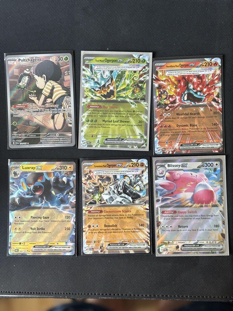 Pokémon Carte collezionabili: Pokémon EX-Bundle / fullart / Twilight Masquerade / ENG 2024 – Nuovo (secondo la descrizione) da Wettingen venduto da TaMoritz