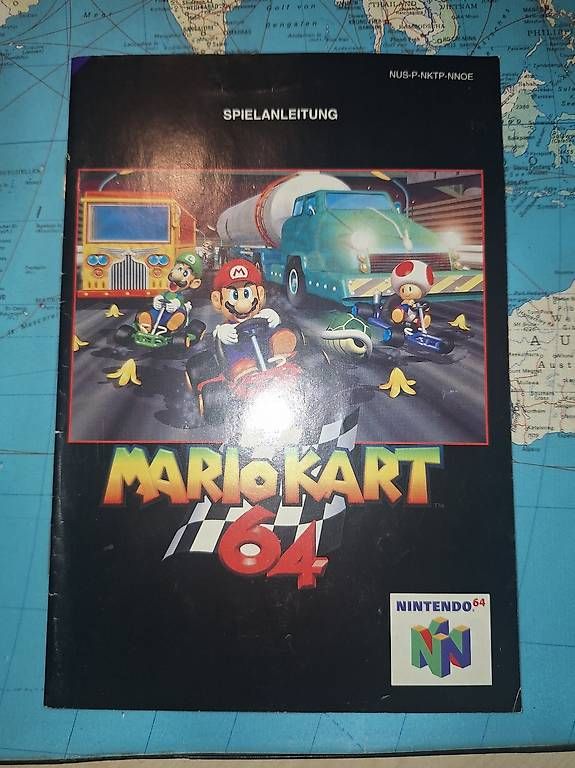 Giochi: Mario Kart 64 Anleitung – Usato da Obfelden venduto da Epstone