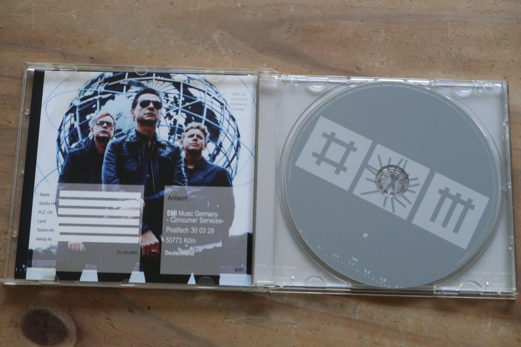 CD: DEPECHE MODE - SOUNDS OF THE UNIVERSE - CD – Usato da Basel venduto da Patiscat 3