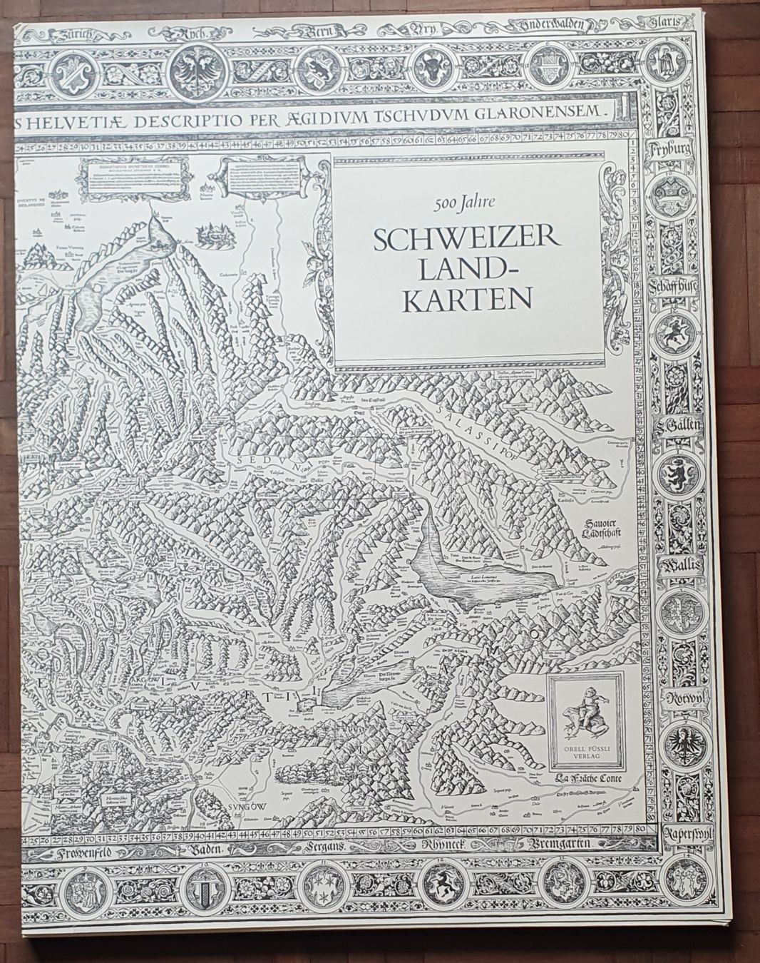 Cartine & Atlanti: 500 Jahre Schweizer Landkarten - ORELL FÜSSLI – Usato da Kreuzlingen venduto da Rschweiz1