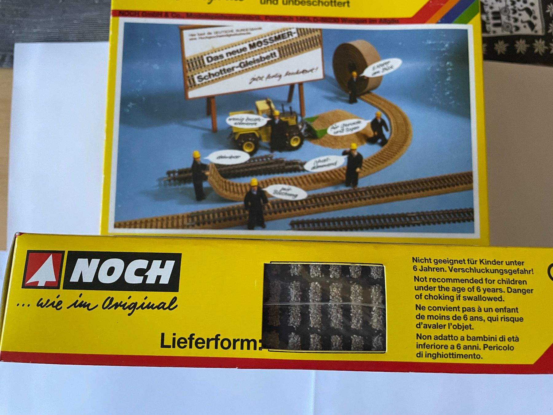 Noch Trains électriques: NOCH Mössmer Gleisbett-System H0 – Neuf avec emballage d'origine à Rupperswil par marlies5102 1