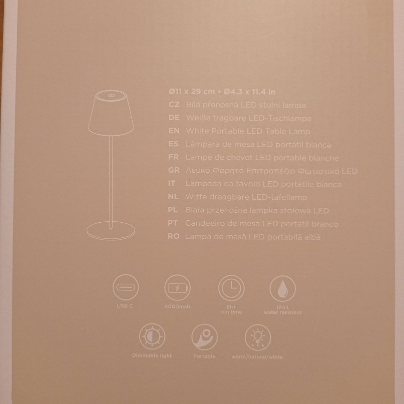 Lampade: LED Tischlampe neu – Nuovo e nell'imballaggio originale da Rapperswil SG venduto da WATCHTIMEBOX 2