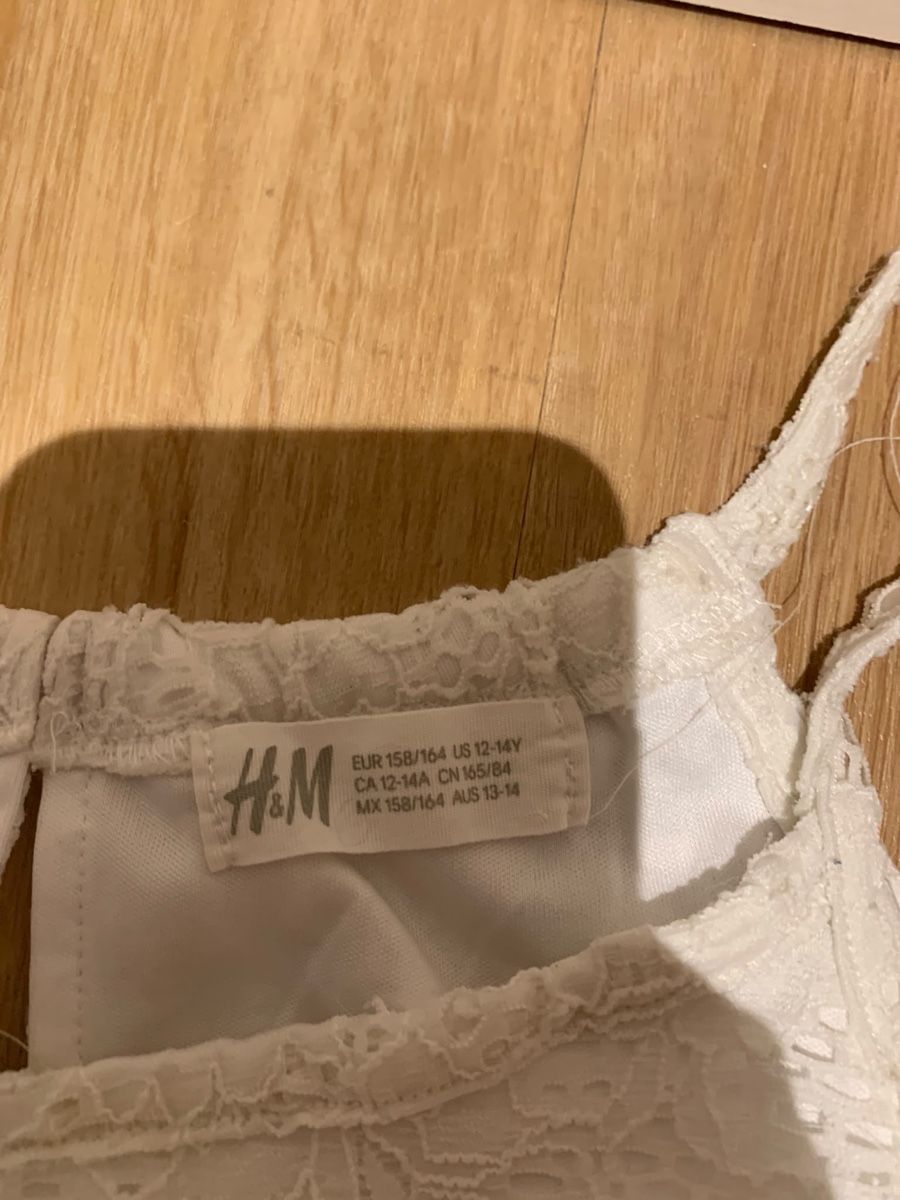 H&M Vestiti & Gonne: weisses Kleid  – Usato da Winterthur venduto da Hopesfall 1