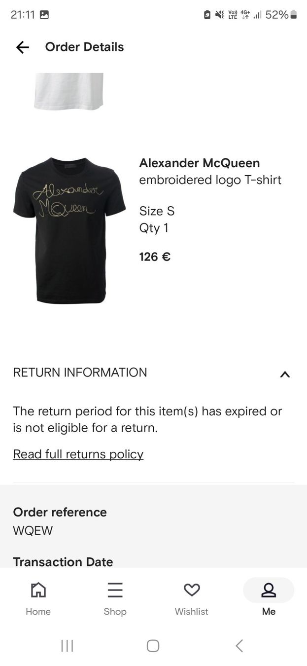 Alexander Mcqueen T-shirt: Alexander McQueen T-shirt – Nuovo (secondo la descrizione) da Grenchen venduto da Lucifero17 1