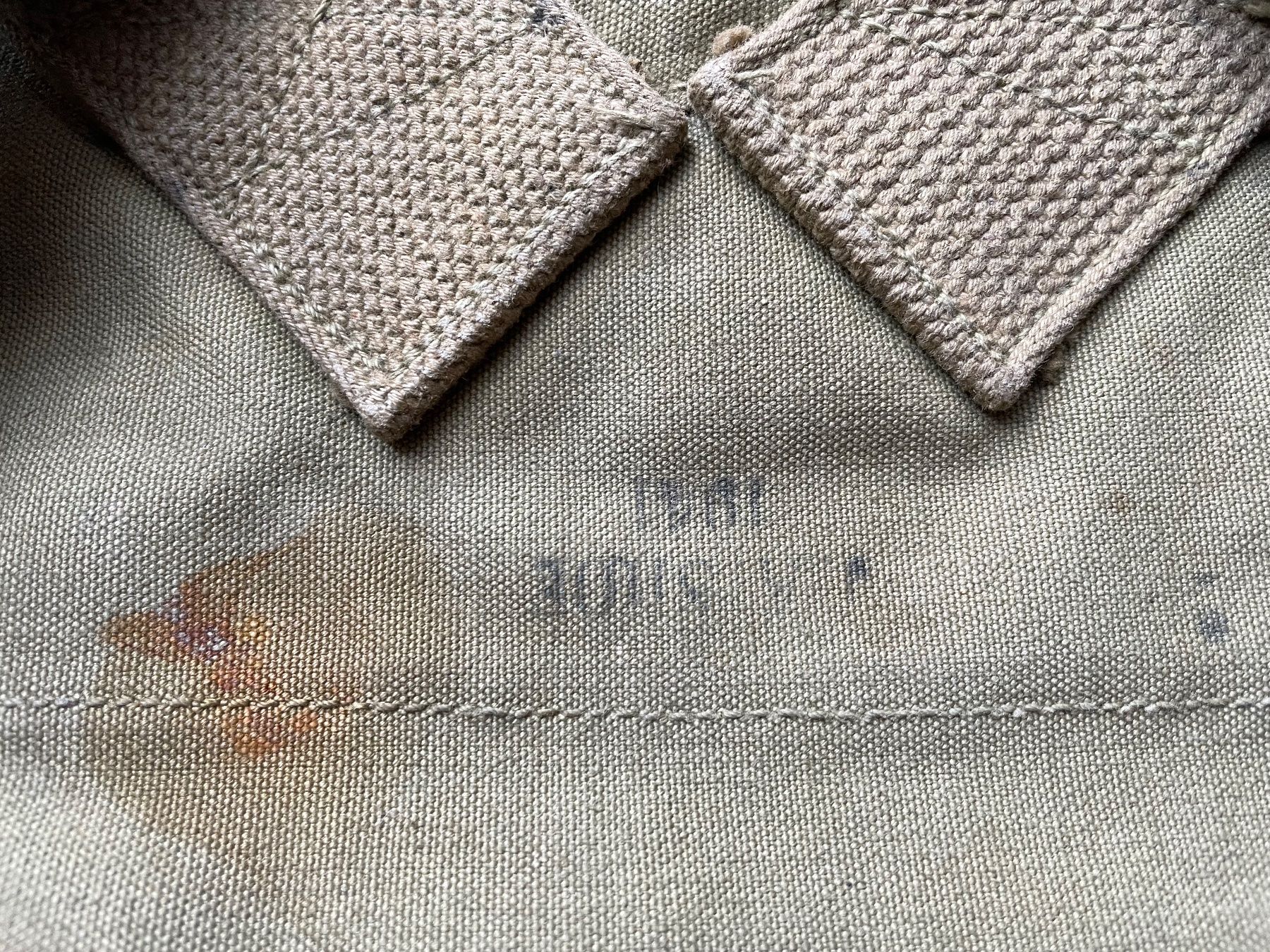US Army Uniformi: Original WW2 us Army havresack 1941 – Usato da Oberbütschel venduto da Woodie2005 3