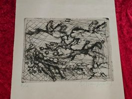 Rudolf Mumprecht / e.a. / Original-Radierung handsigniert