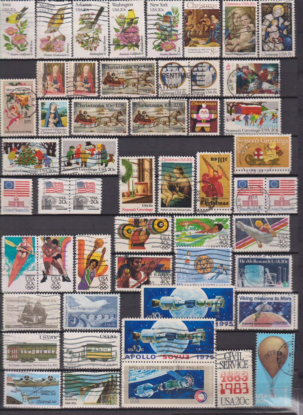 Tous les timbres: Lot, Sammlung USA. Gestempelt. – D'occasion à Koblenz par Boerse6
