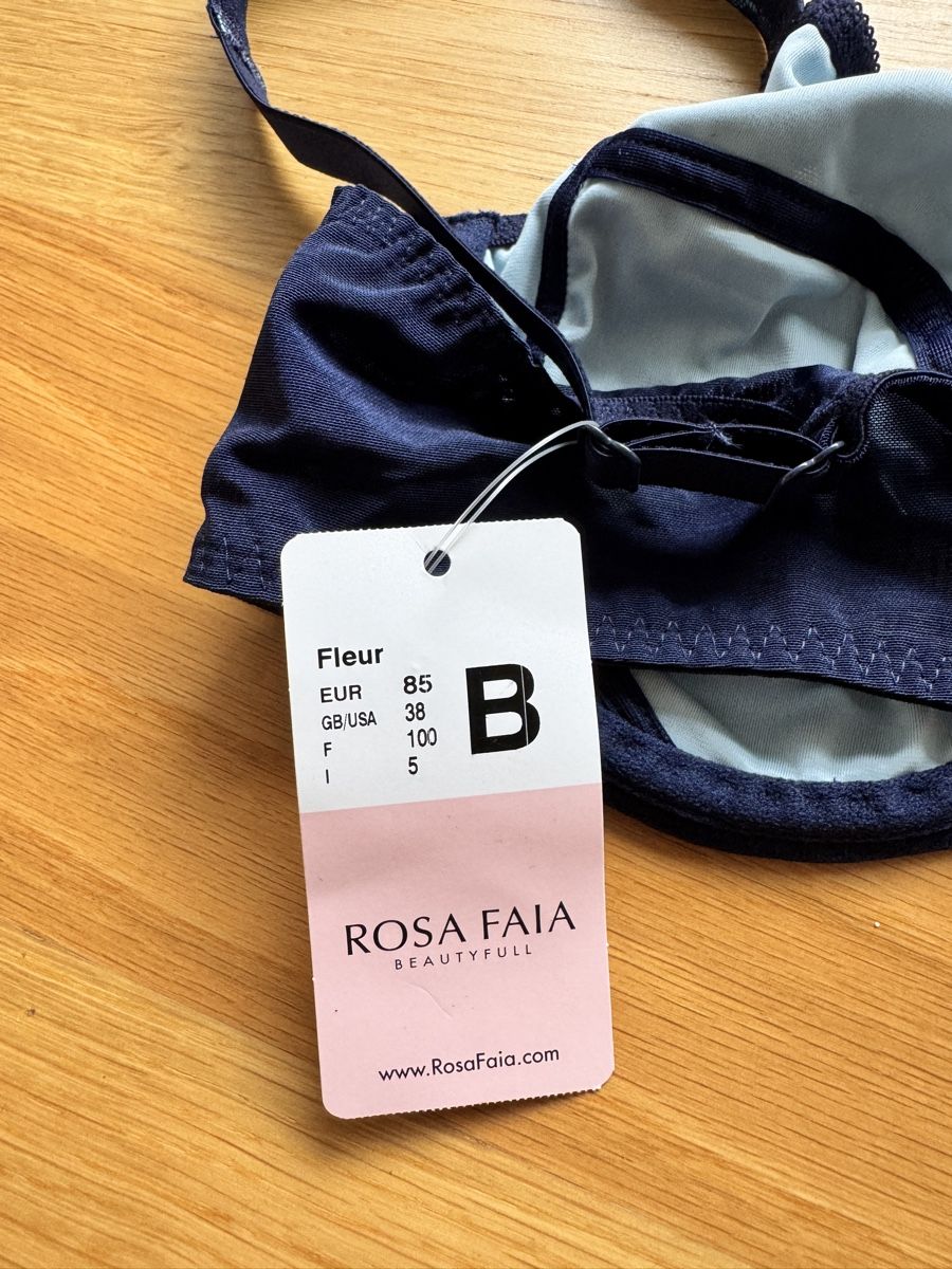 Altra biancheria intima: Rosa Faia BH Fleur Gr. 85B dunkelblau Neu – Nuovo (secondo la descrizione) da Birrwil venduto da Annaluna 2