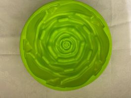 Silikonbackform (grun Rose) 24 cm