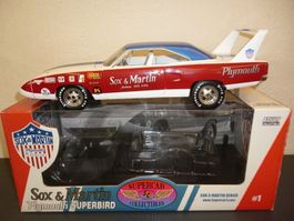 Plymouth Superbird 70er Sox&Martin 1:18