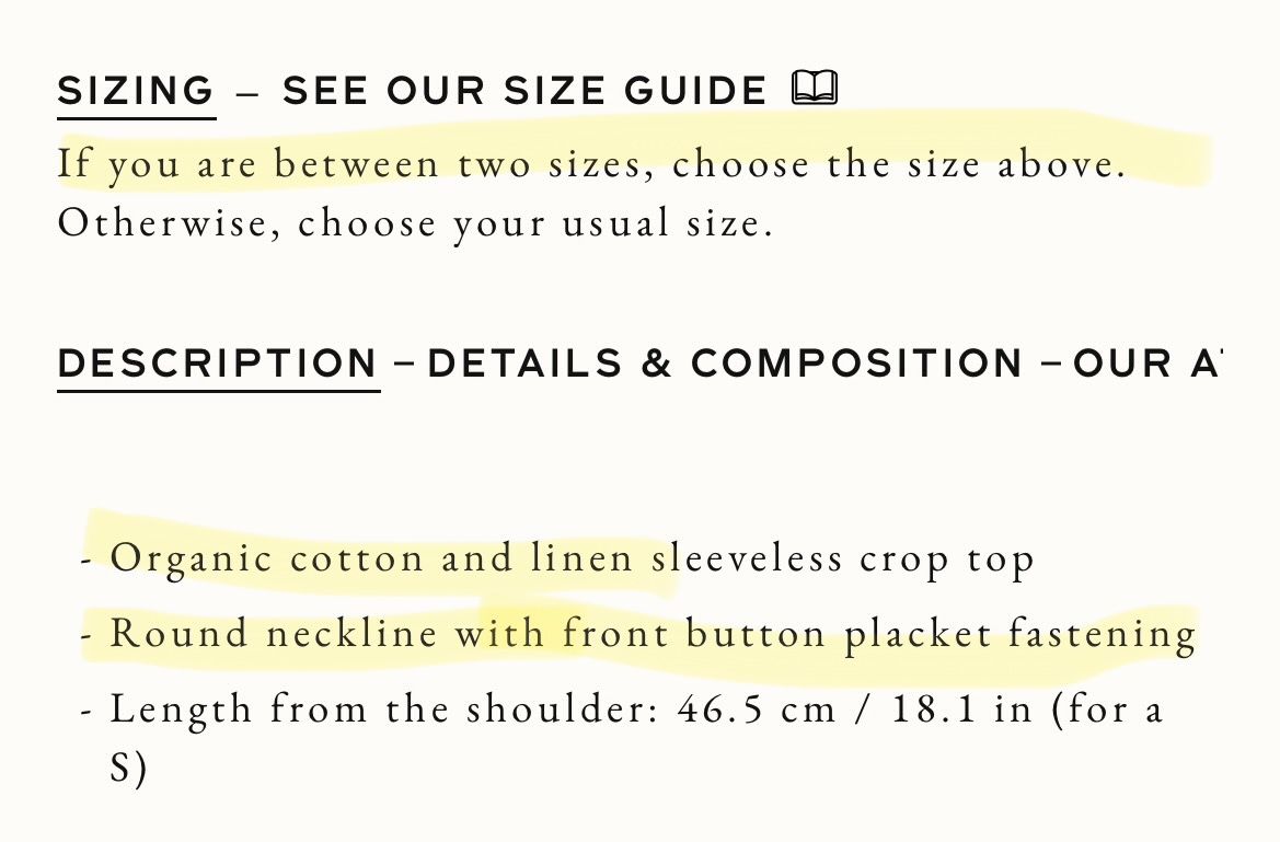 Sezane Top: Sezane Loriane floral crop top size XL – Usato da Zürich venduto da chisabella 3