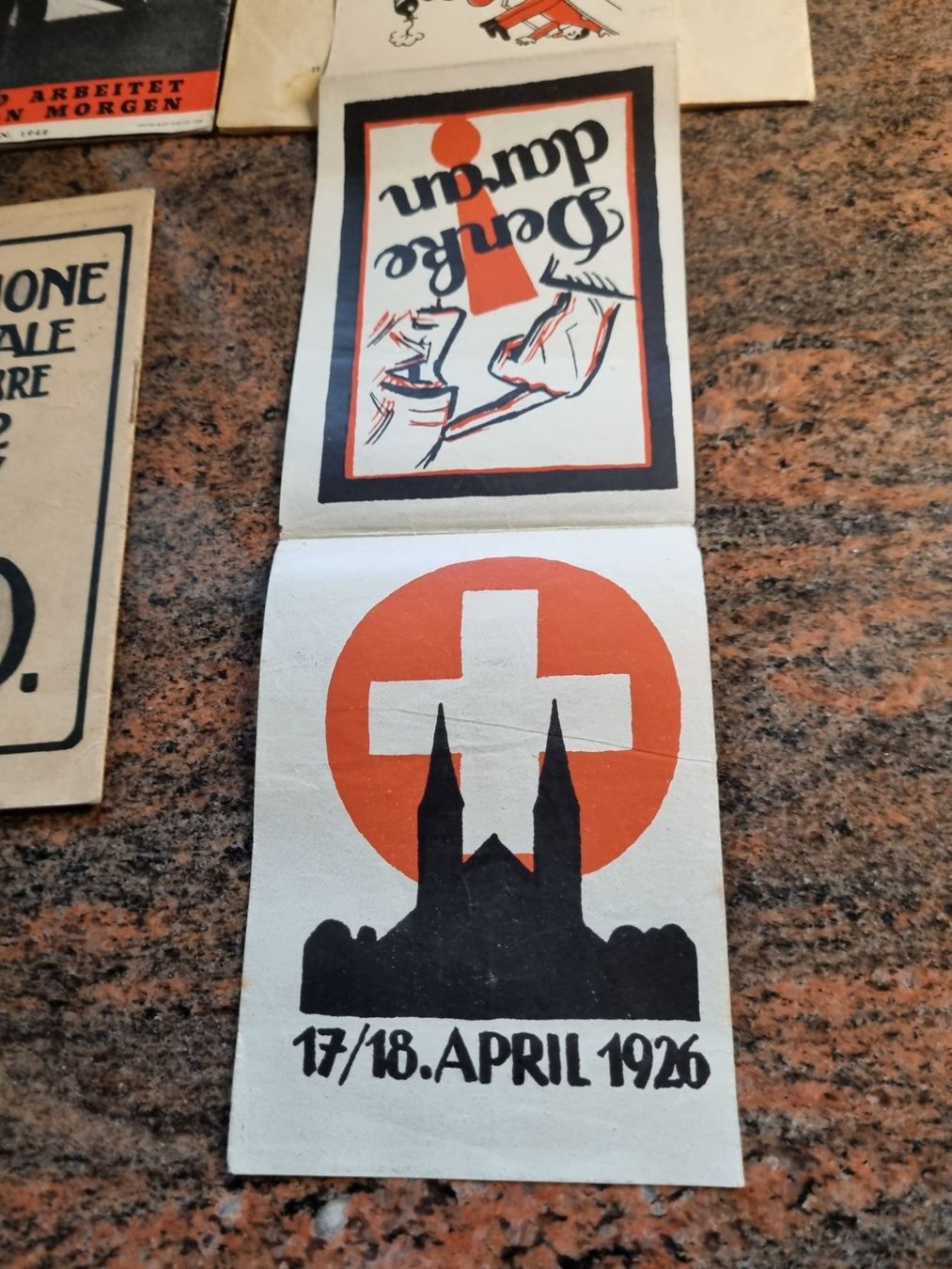 Documenti: Politik 1926 Werbung Prospekte – Usato da Trachslau venduto da post35 2