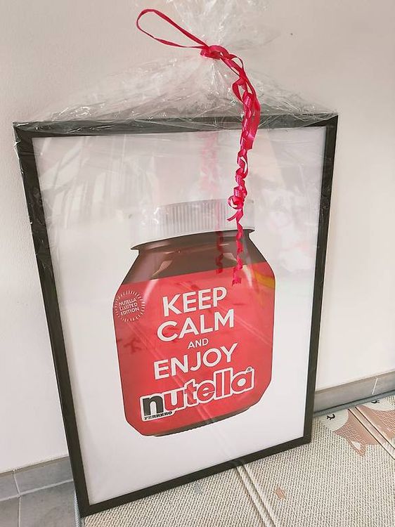 Nutella Poster 53x74cm (eingerahmt) | Kaufen auf Ricardo