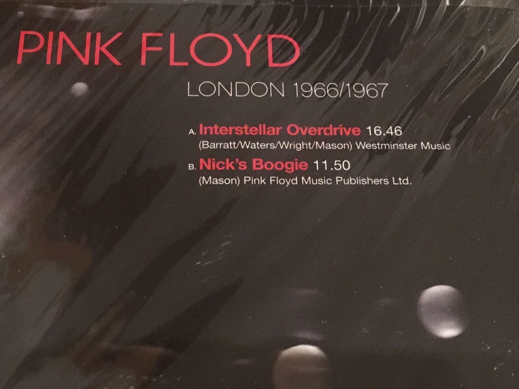 Dischi in vinile: Pink Floyd 2005  10"Lp Limited Edition – Nuovo e nell'imballaggio originale da Faulensee venduto da Mizuno06 3