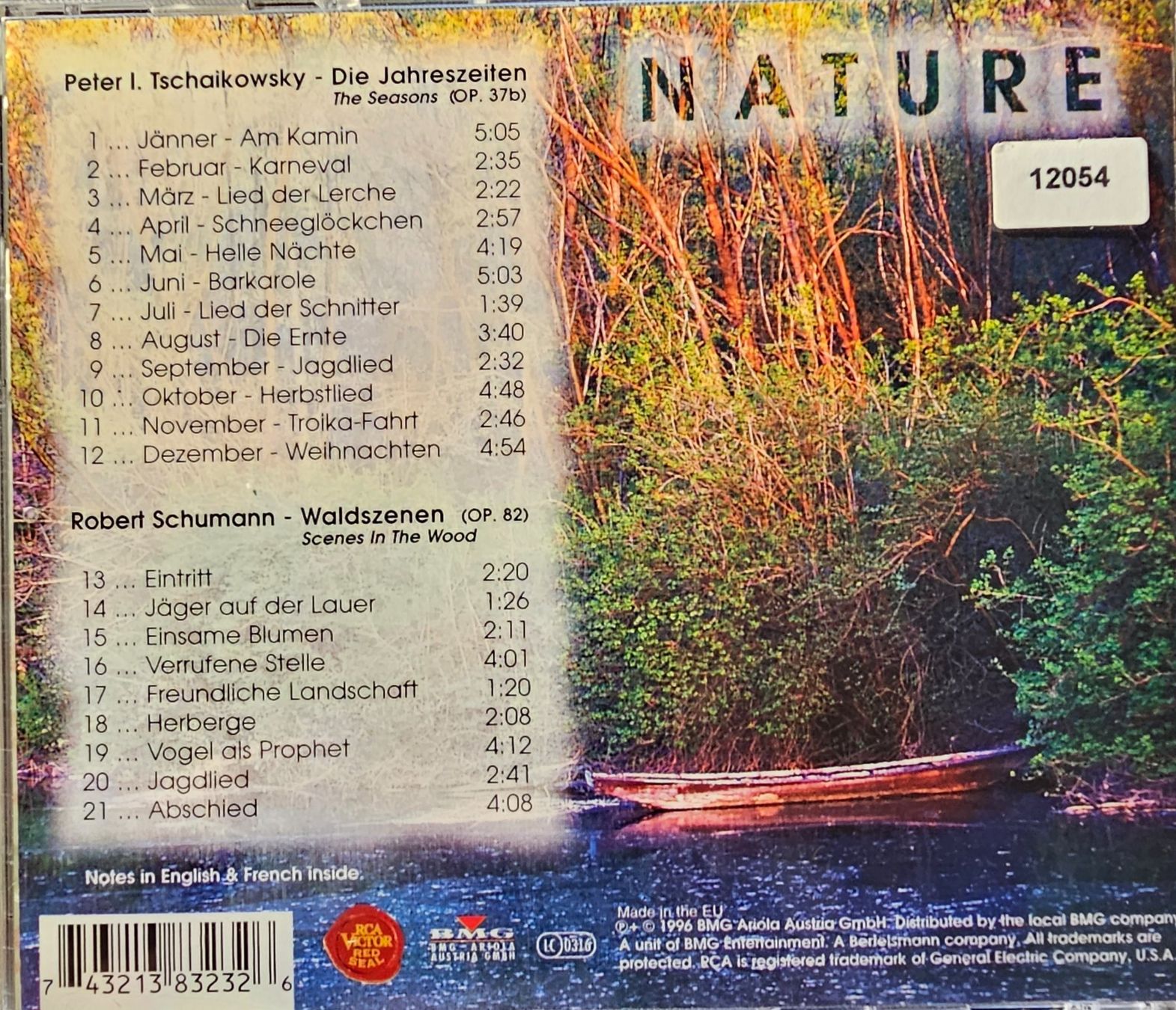 CD: Robert Lehrbaumer - Nature – Usato da Wahlen b. Laufen venduto da Cg10 2