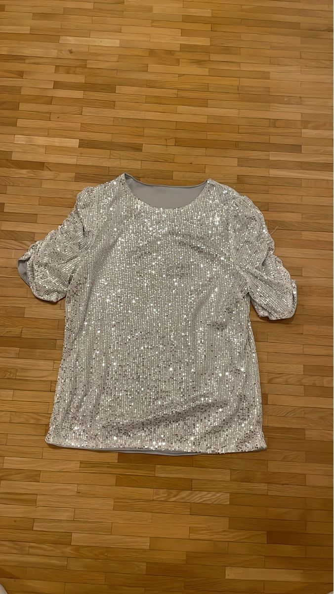 T-shirt: Glitzer Top, Grösse S – Nuovo (secondo la descrizione) da Weinfelden venduto da Tubbs2
