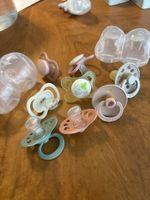 Baby Pacifiers Mixed Brands Bibs Nuk Mam Set Used