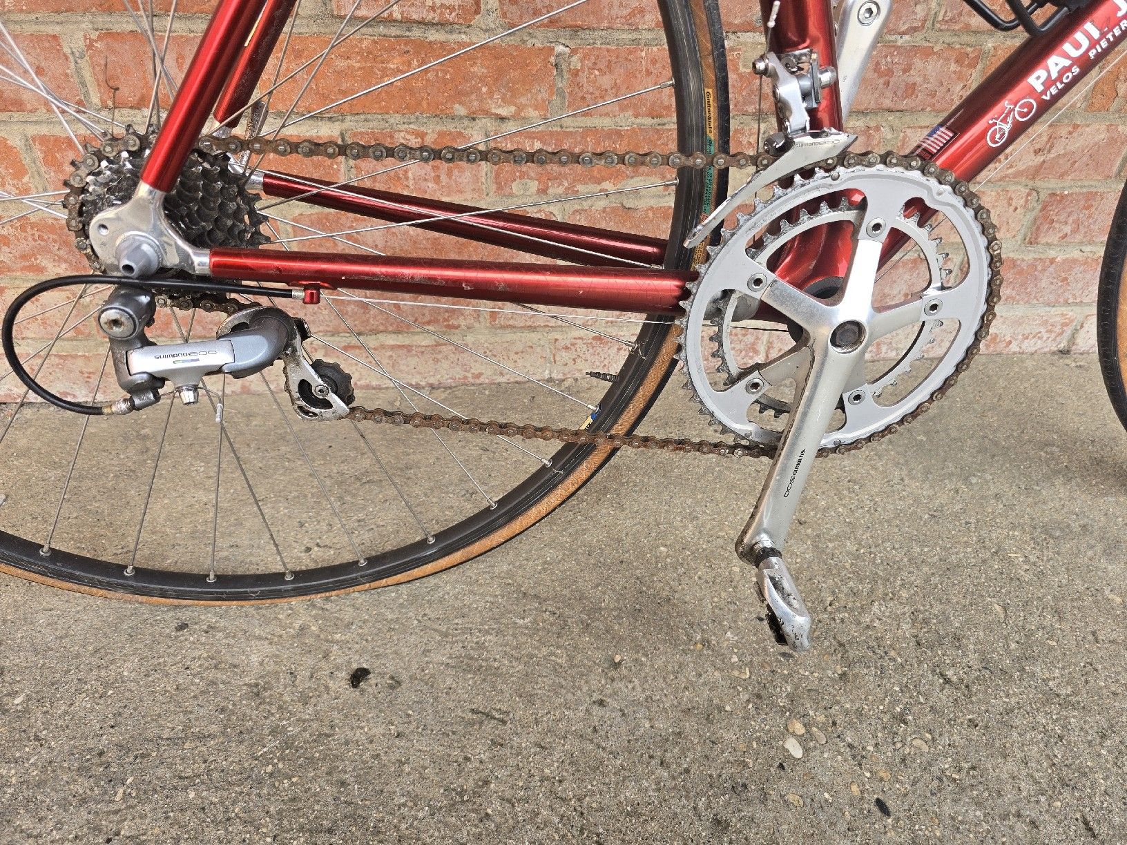 Trek Biciclette: Trek OCLV 5200 Rennrad rot – Usato da Aarberg venduto da 2002stefan 9