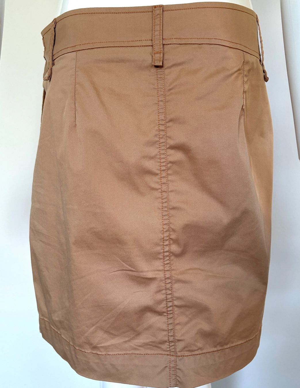 Gonne: SPOON Popeline Jupe Rock camel - EU 36 – Usato da Bottmingen venduto da Merkur_Basel 3