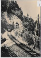 Tunnel de l'Onglettaz vers 1915 - Repro