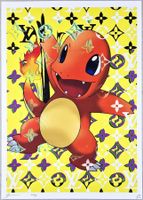 Death NYC Ltd Ed Pop Art Druck " Vuitton Pokémon Glumanda