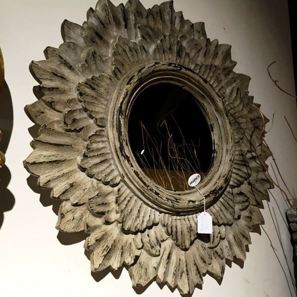 Spiegel: Spiegel 80 x 80 cm - Bali Flower – Neu (gemäss Beschreibung) aus Lenggenwil von Unique_ 2