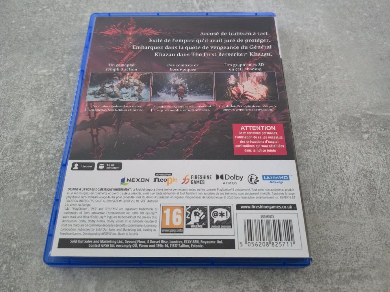 Spiele: The First Berserker Khazan PS5 – Gebraucht aus Winkel von DemiCiao 1