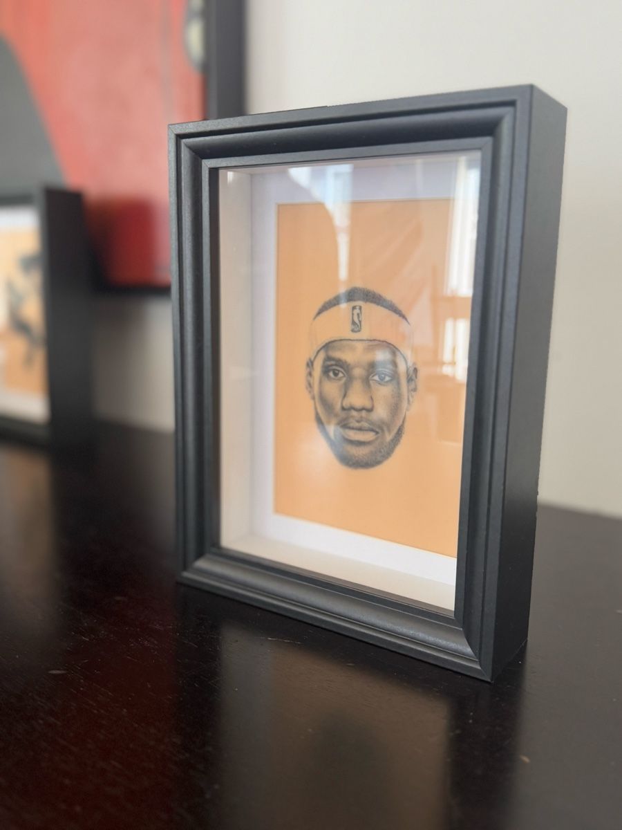 Gemälde: LeBron James Portrait – Neu (gemäss Beschreibung) aus Glattpark(Opfikon) von ale_mg8x 2