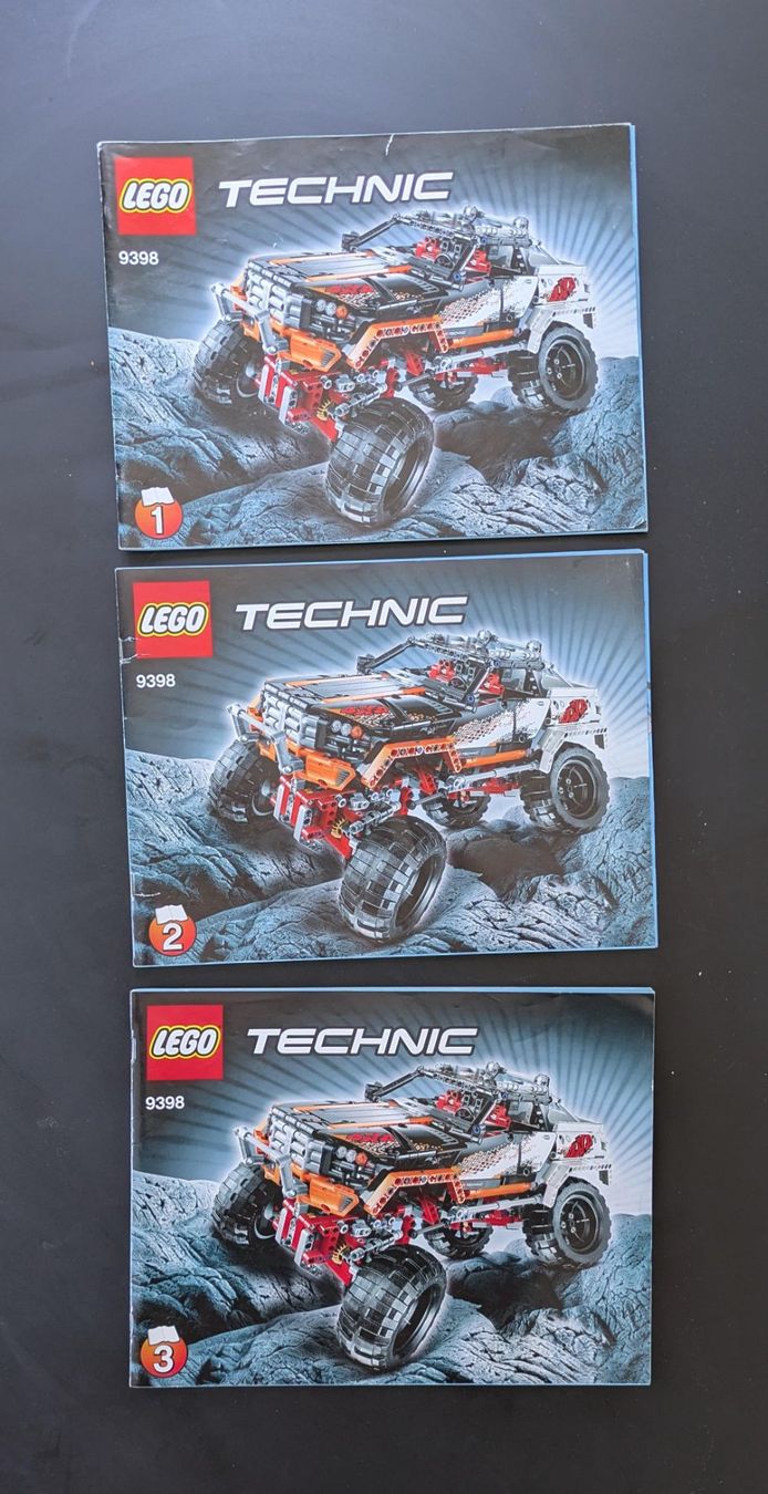 Technics Kit di costruzioni: LEGO TECHNIC 9398 - 4x4 Crawler (2012) – Usato da lausanne venduto da searno 1
