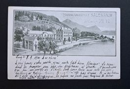 Salesianum seltene Ansicht Zug Ansichtskarte 1900