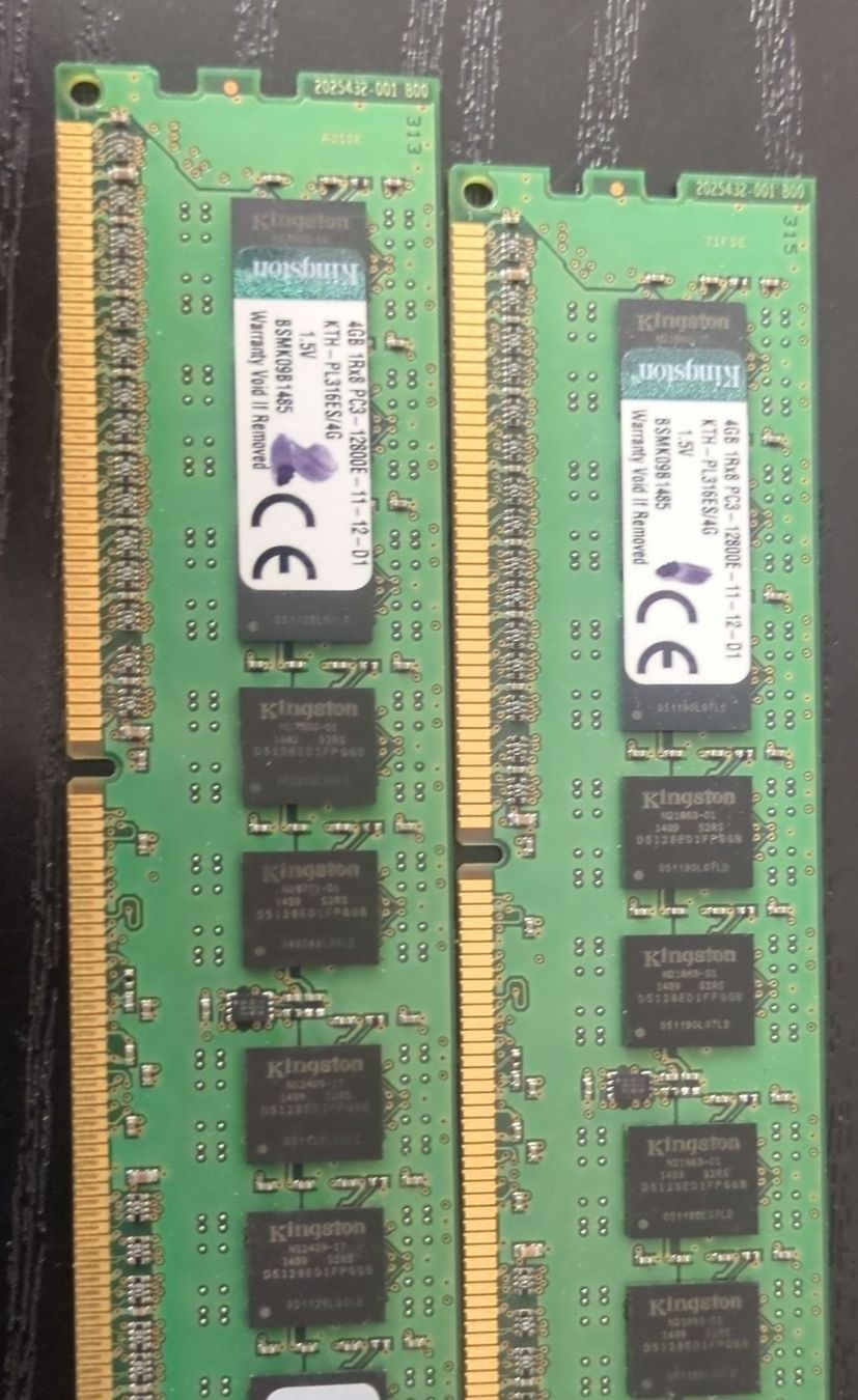 Kingston Memoria / RAM: Kingston RAM, 2x4GB DDR3 – Usato da Wetzikon ZH venduto da undrwater