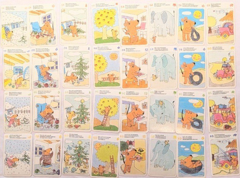 Giochi: VINTAGE QUARTETT -  SENDUNG MIT DER MAUS – Usato da Wängi venduto da ABIZONE-86 1