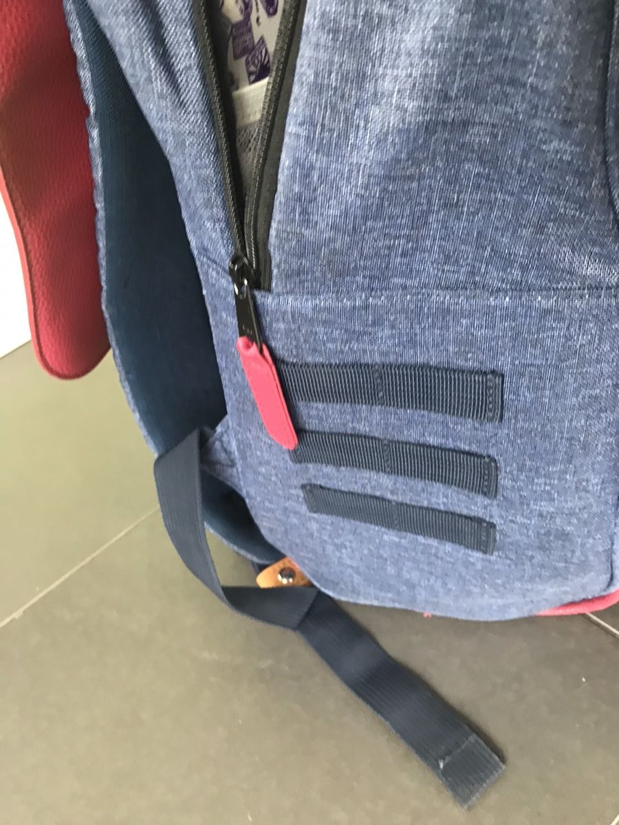 Cabaïa Zaini: Cabaïa City Medium Backpack 23L Blue and pink – Usato da Allschwil venduto da lerie13 3