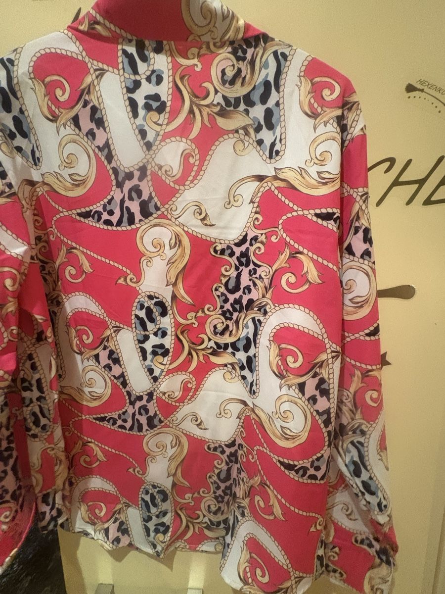 Camicette: Kettenmuster Bluse pink – Nuovo (secondo la descrizione) da Obbürgen venduto da bugi6868 8