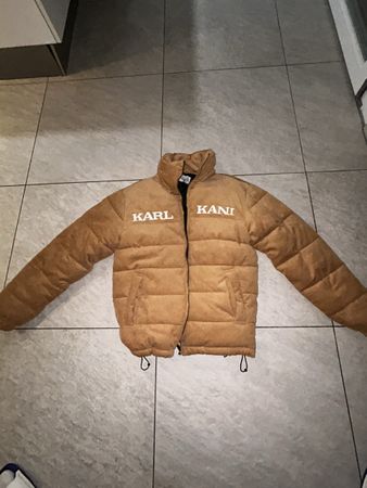 Karl Kani   CORDUROY PUFFER  Winterjacke - Sand