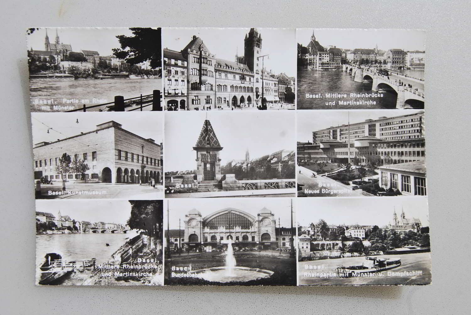 Cartoline postali: AK Basel, 1960 – Usato da Rüfenacht BE venduto da Toro06