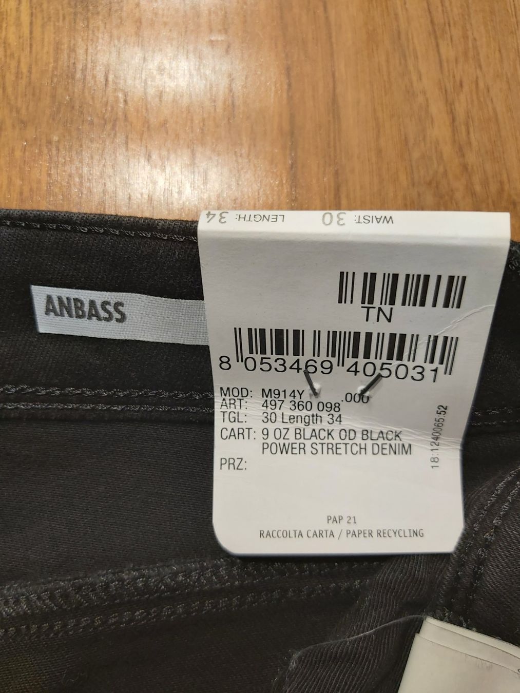 Jeans: Replay Jeans / Grösse 30/34 / schwarz – Neu (gemäss Beschreibung) aus Einsiedeln von Diana75 1