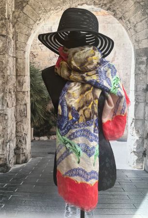 ⚜️ Luxury Designer Foulard „MALA ALISHA“ - NEU statt 219.-