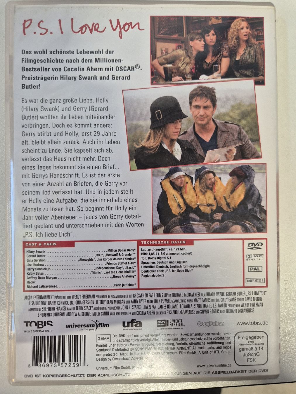 Alle DVDs: P.S. I love you DVD – Gebraucht aus Lindau von Hammy0740 1