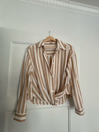 Damen Bluse Zebra gestreift Grösse M guter Zustand